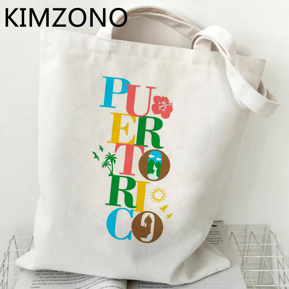 Women Bags Jute - Puerto Rico Boodschappentas Bolsa Recycle Tas