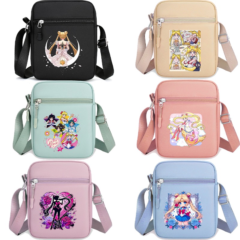 Women'S Bags Cross Body - Sailor Moon Schoudertas Unisex Leuke Crossbody