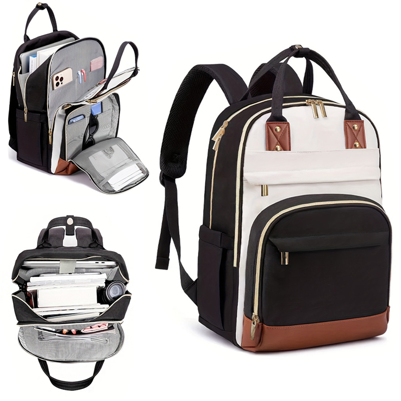 Women Bags With Laptop Compartment - Vliegtuigmaatschappij ontworpen verstelbare schouderband dames multi-color