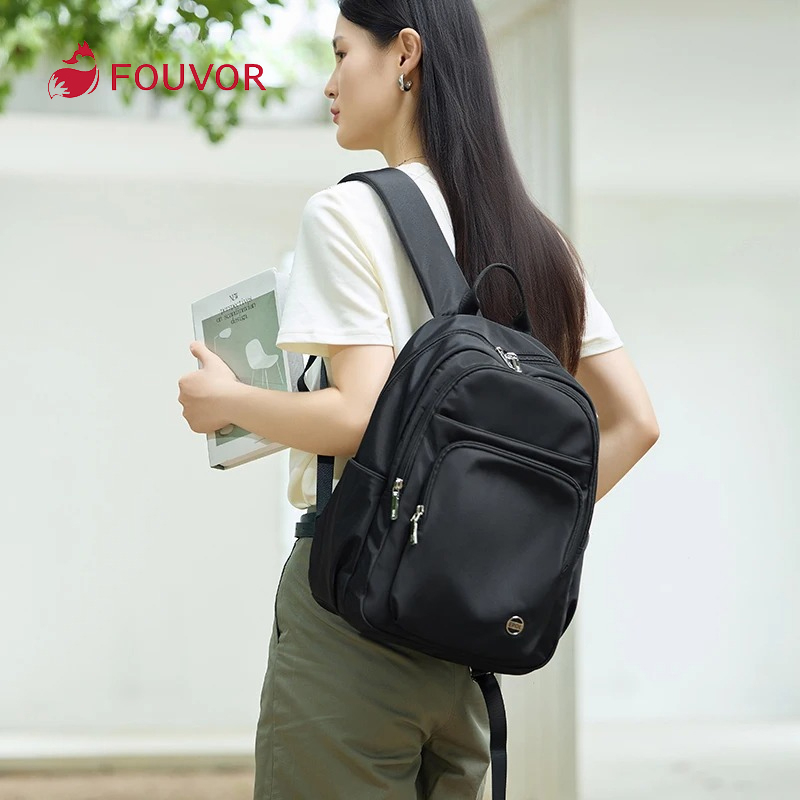 Women Bags With Laptop Compartment - Fouvor Vliegtuig Cabine Rugzak Verstelbare Bandjes