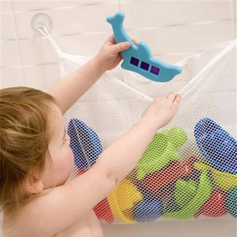 Mesh Net Bag - Babybadkamer Mesh Badtas Kids Cartoon Mand