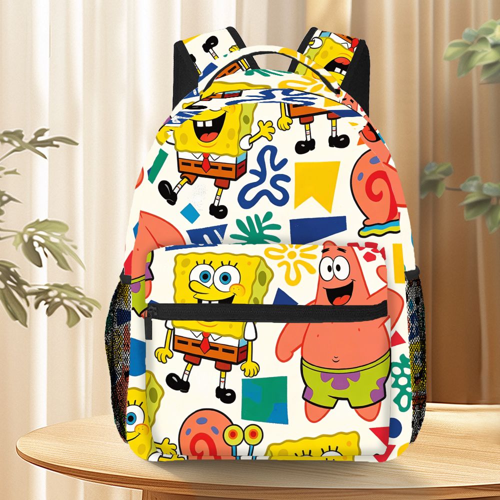 Mesh Net Bag - Leuke SpongeBob & Patrick Star rugzak