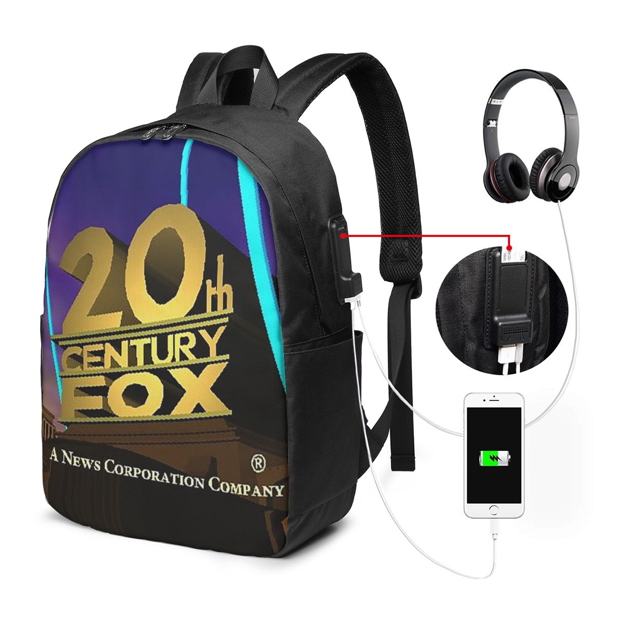Women Bags For College - 20th Century Fox Klassieke rugzak Reisnotebooktas