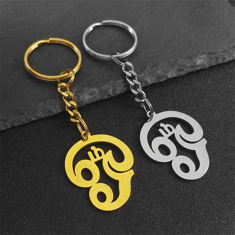 Women Bags India - India Tamil Om Yoga Symbool Sleutelhanger