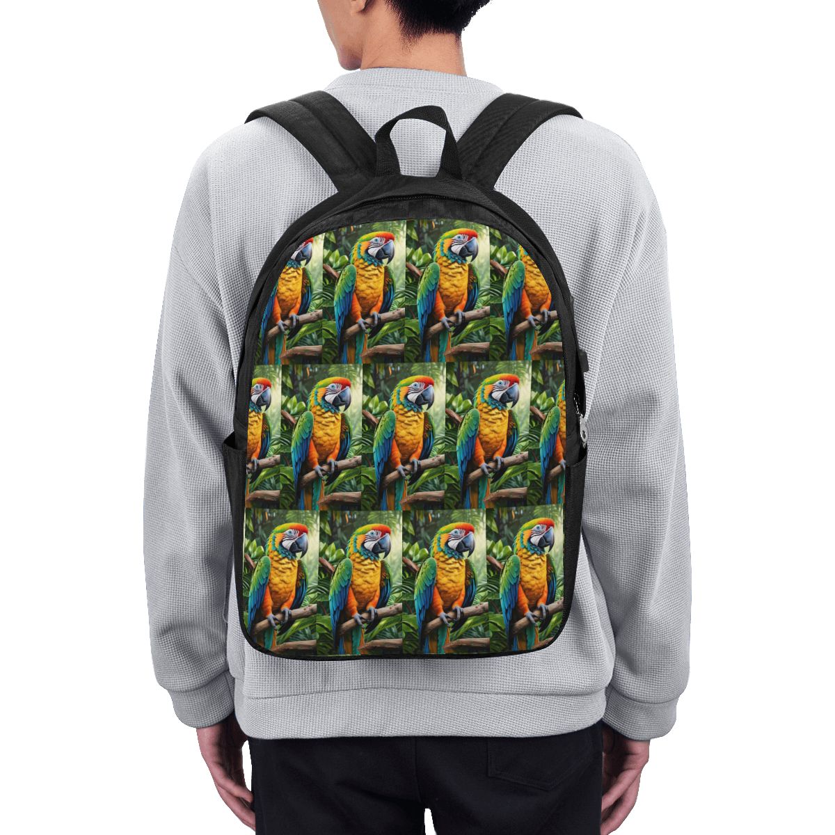 Women Bags For College - Leuke Macaw Parrots Rugzak Reisnotebooktas Computer