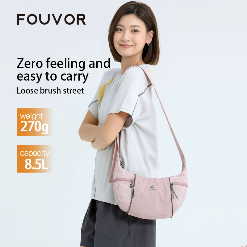 Women Bags With Laptop Compartment - Fouvor Nylon Waterdichte Crossbody Tas Grote