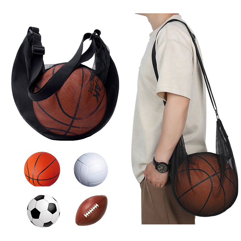 Mesh Net Bag - 1 stuks enkele balzak met ritszak