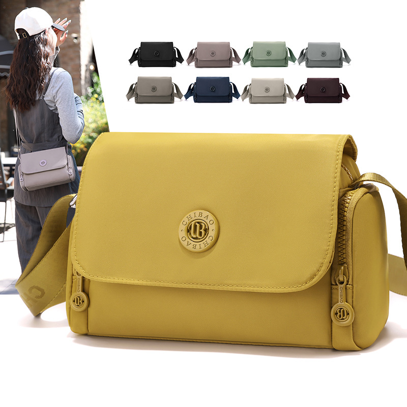 Women Bags Waterproof - Nieuwe waterdichte nylon tas, trendy vierkante