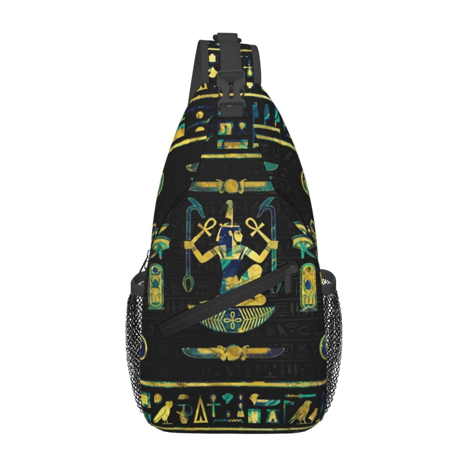 Women Bags India - Egyptische hiërogliefen Golden India Sling Bag
