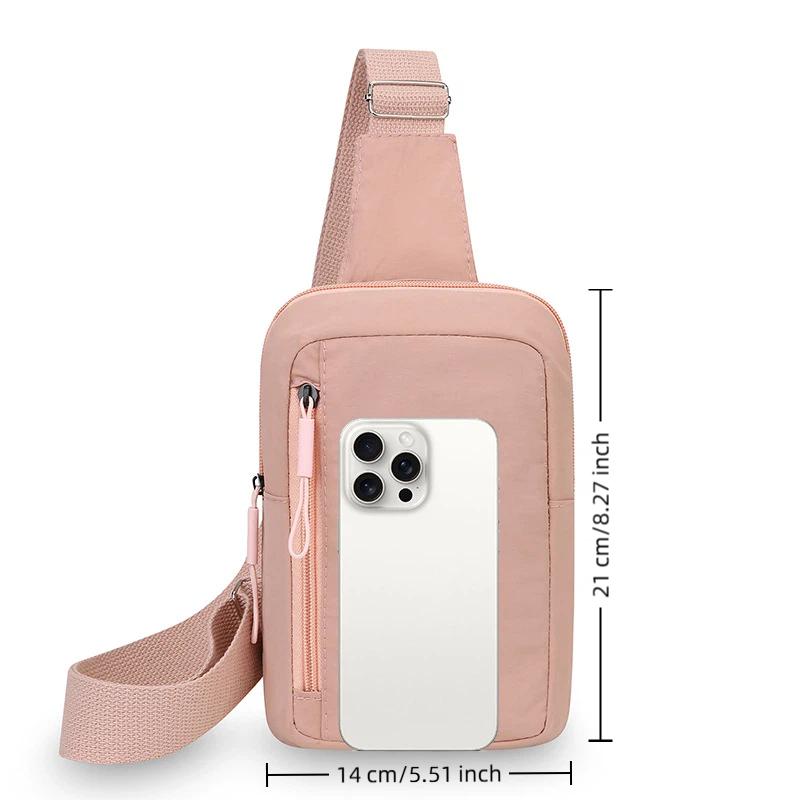 Women Bags Deals - Mini-slingbag Stijlvolle crossbody borstrugzak Duurzaam nylon
