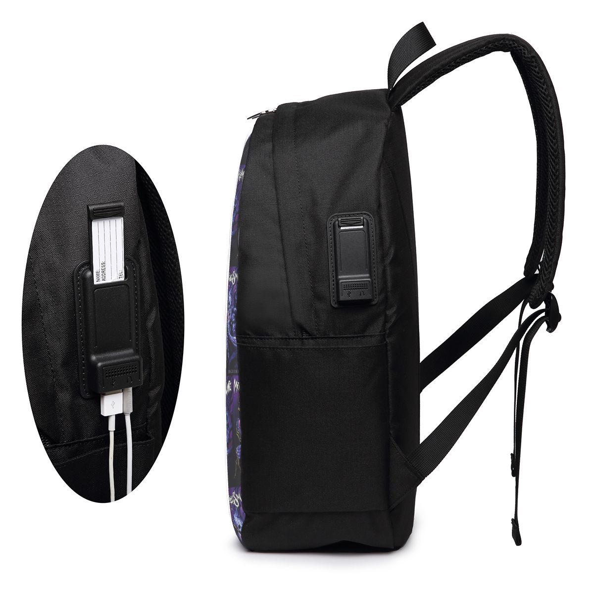 Roerloos in witte rugzak Reisn - Women Bags For College recensie en prijs
