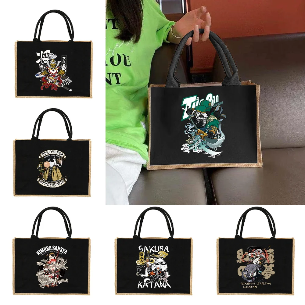 Linnen Tote boodschappentas Sa - Women Bags Jute recensie en prijs