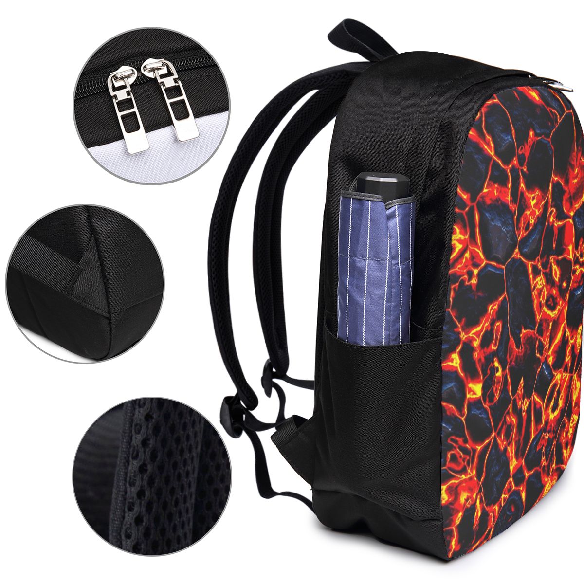 Magma Volcano Lava Fire Rugzak - Women Bags For College recensie en prijs