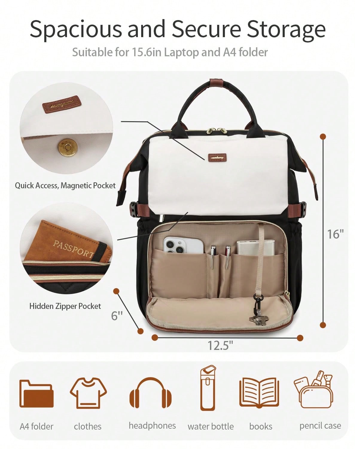 Boekentas voor vrouwen, laptop - Women Bags With Laptop Compartment recensie en prijs