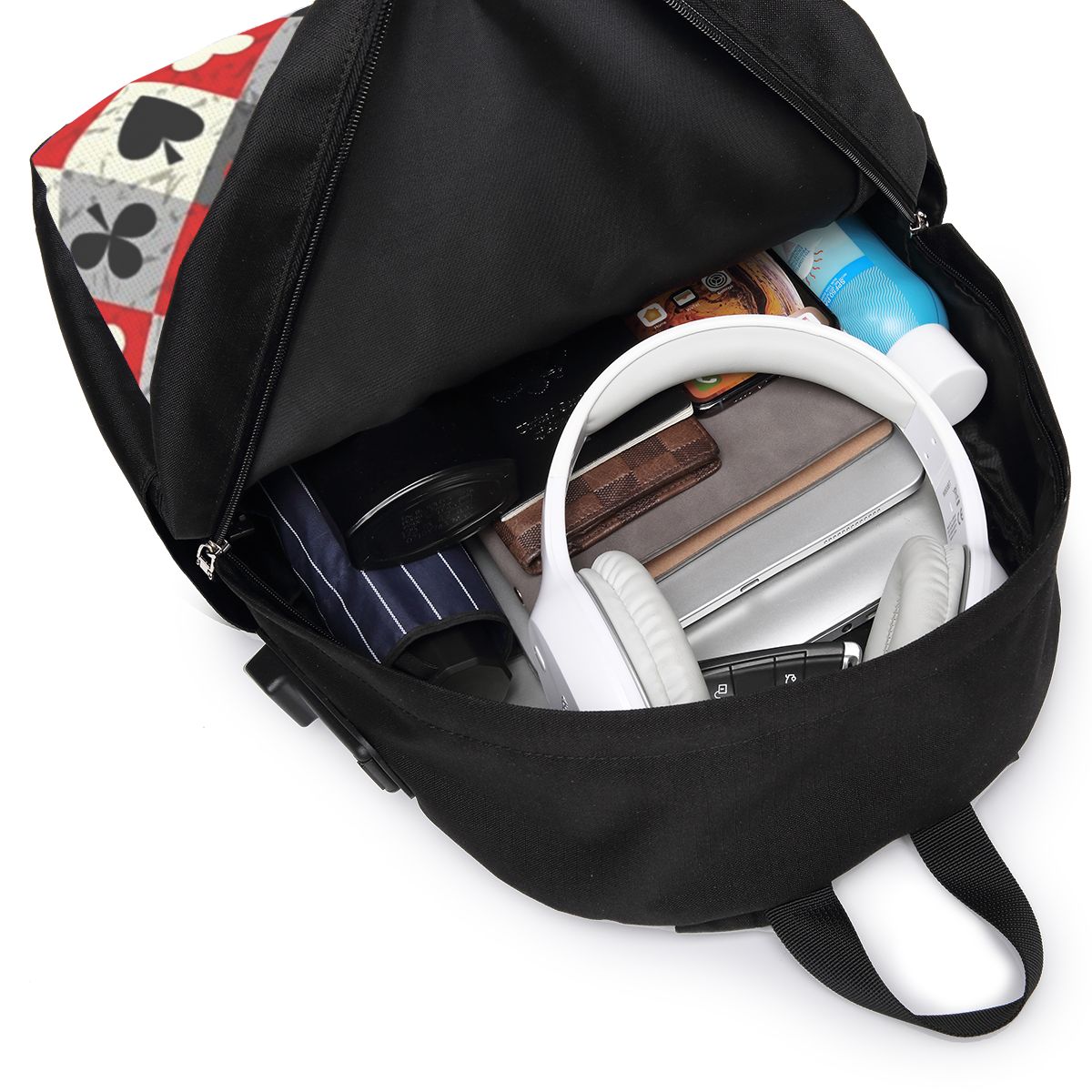 Speelkaarten Poker Print Rugza - Women Bags For College recensie en prijs