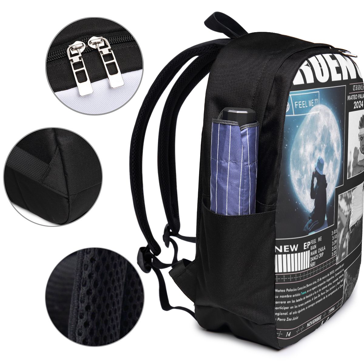 Grappige Trueno Hip Hop Rapper - Women Bags For College recensie en prijs