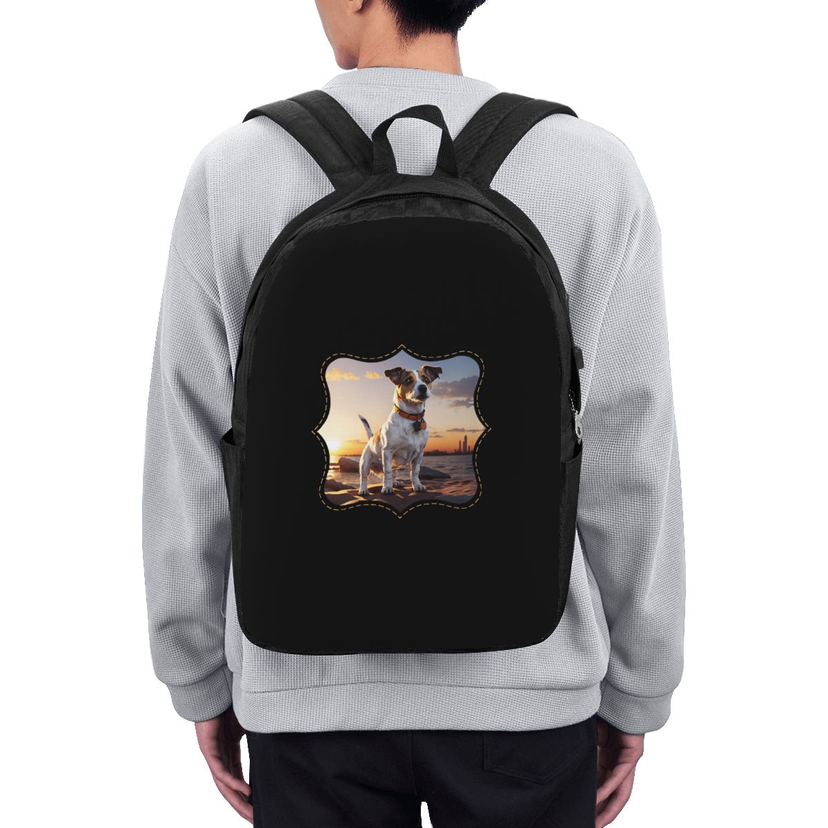 Jack Russell Dog At Sunset Rug - Women Bags For College recensie en prijs