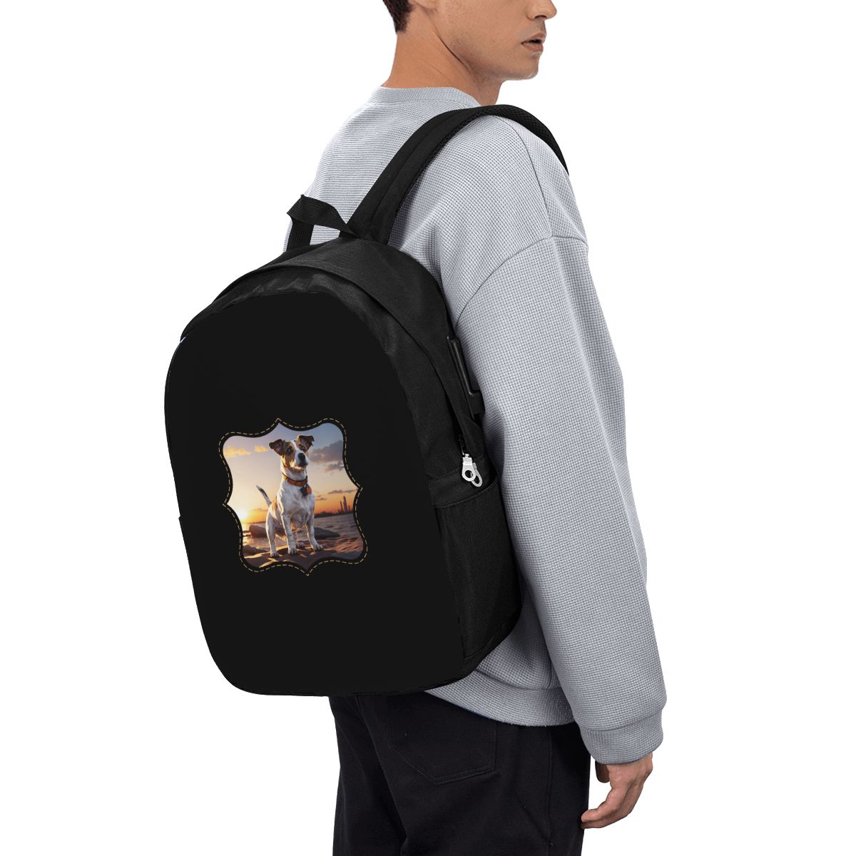 Jack Russell Dog At Sunset Rug - Women Bags For College recensie en prijs