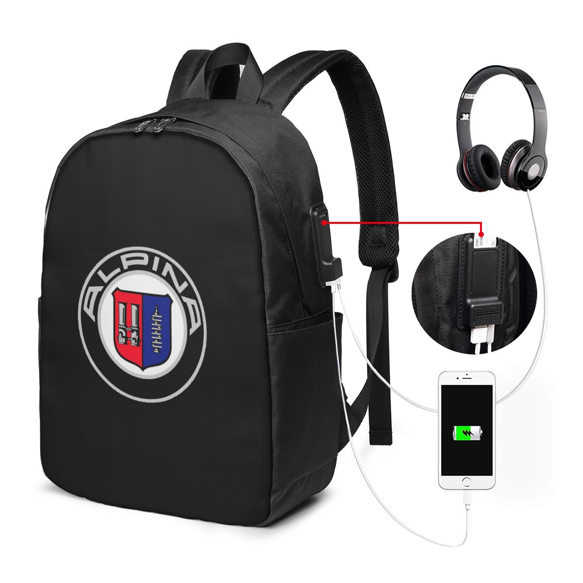 Alpina - Klassieke autologo's  - Women Bags For College recensie en prijs