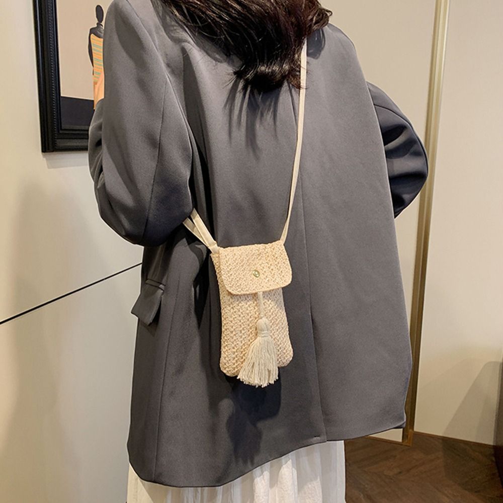 Draagbare geweven handtas van  - Women Bags Designer recensie en prijs