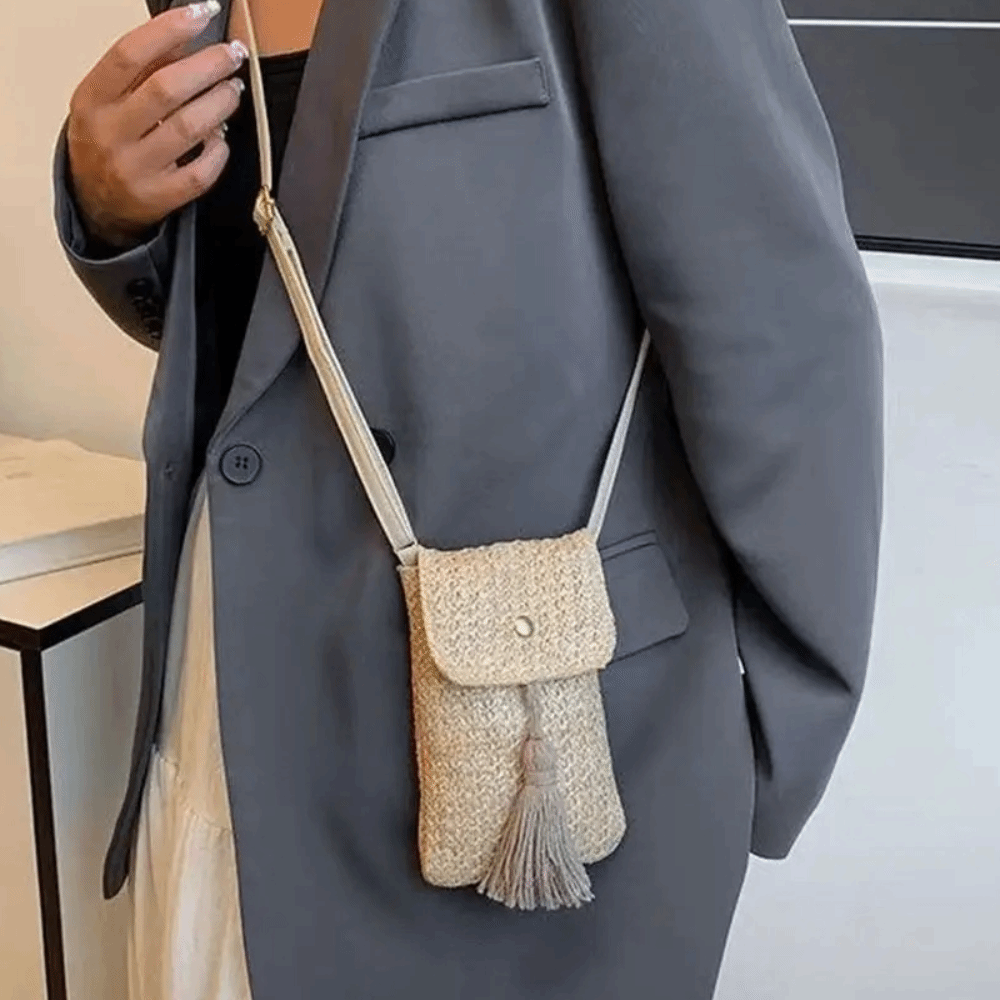 Draagbare geweven handtas van  - Women Bags Designer recensie en prijs