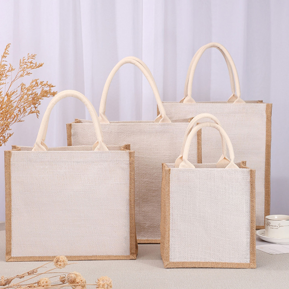 Dames boodschappentas handtas  - Women Bags Jute recensie en prijs