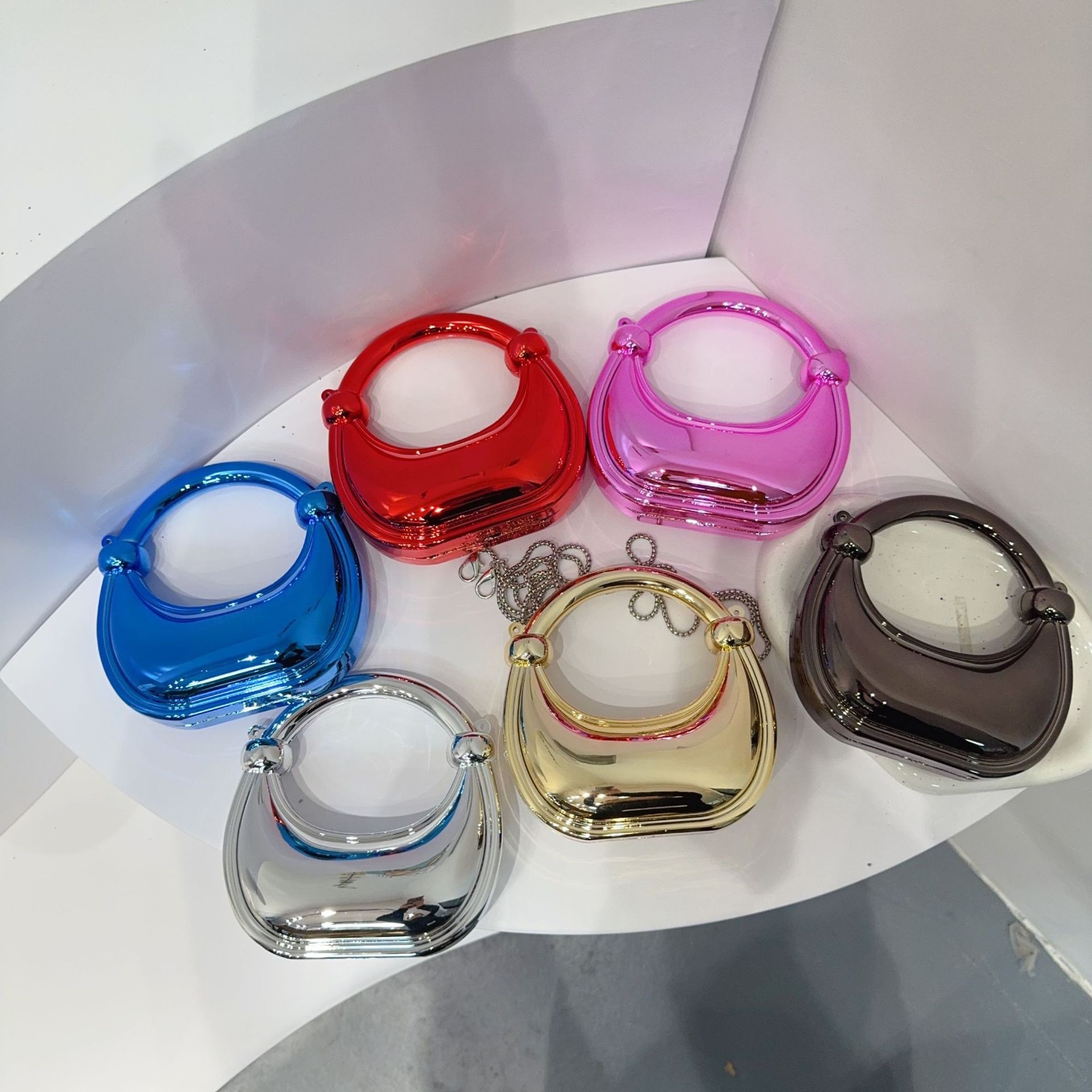 Mini gouden avondtasje portemo - Women Bags Designer recensie en prijs