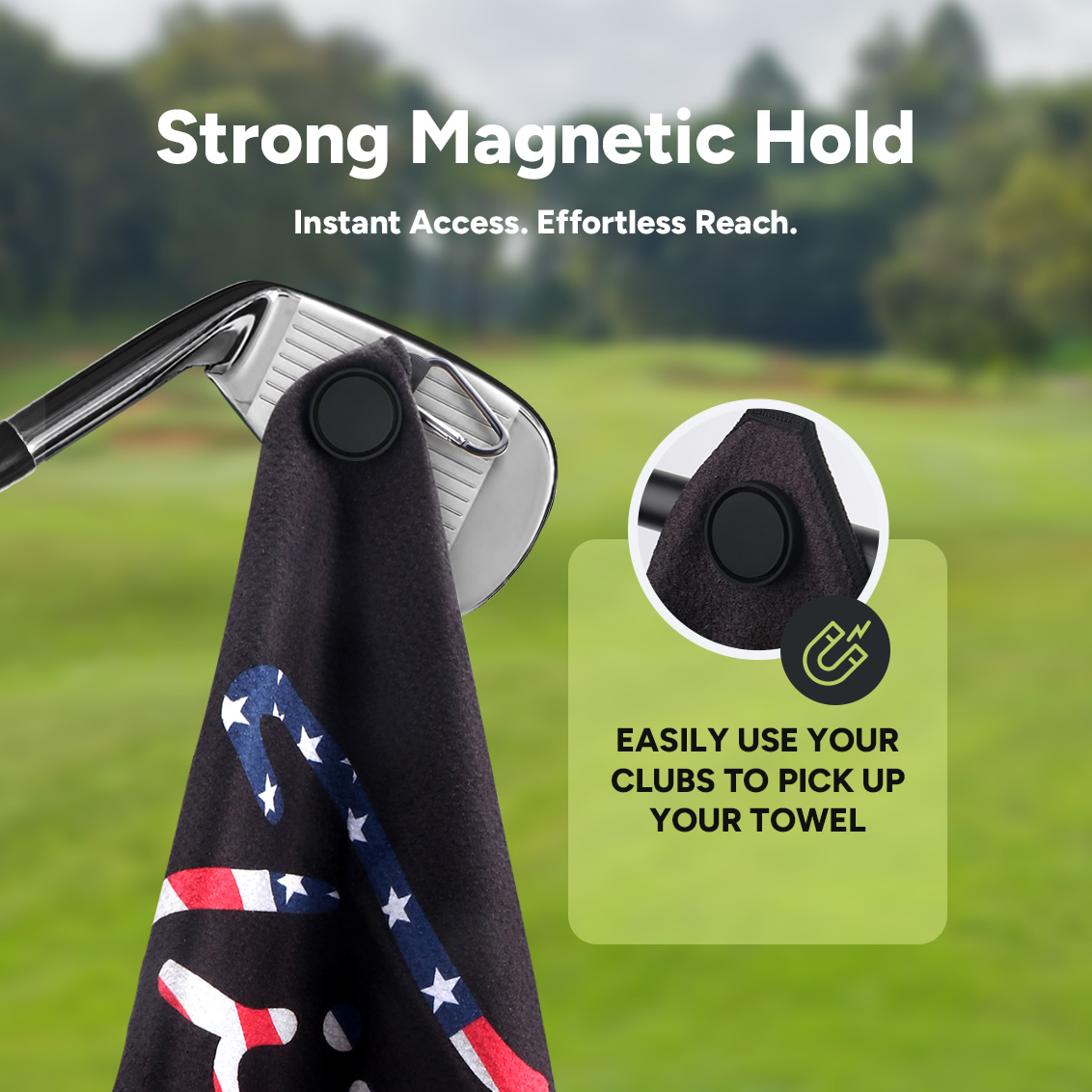 Amerikaanse vlag magnetische g - Women X Bags recensie en prijs