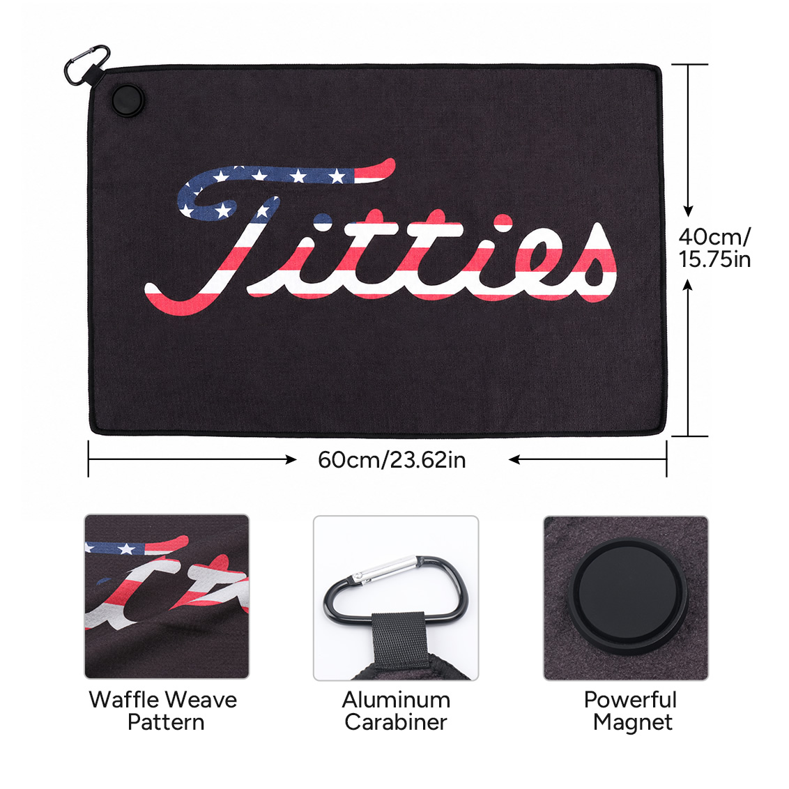 Amerikaanse vlag magnetische g - Women X Bags recensie en prijs