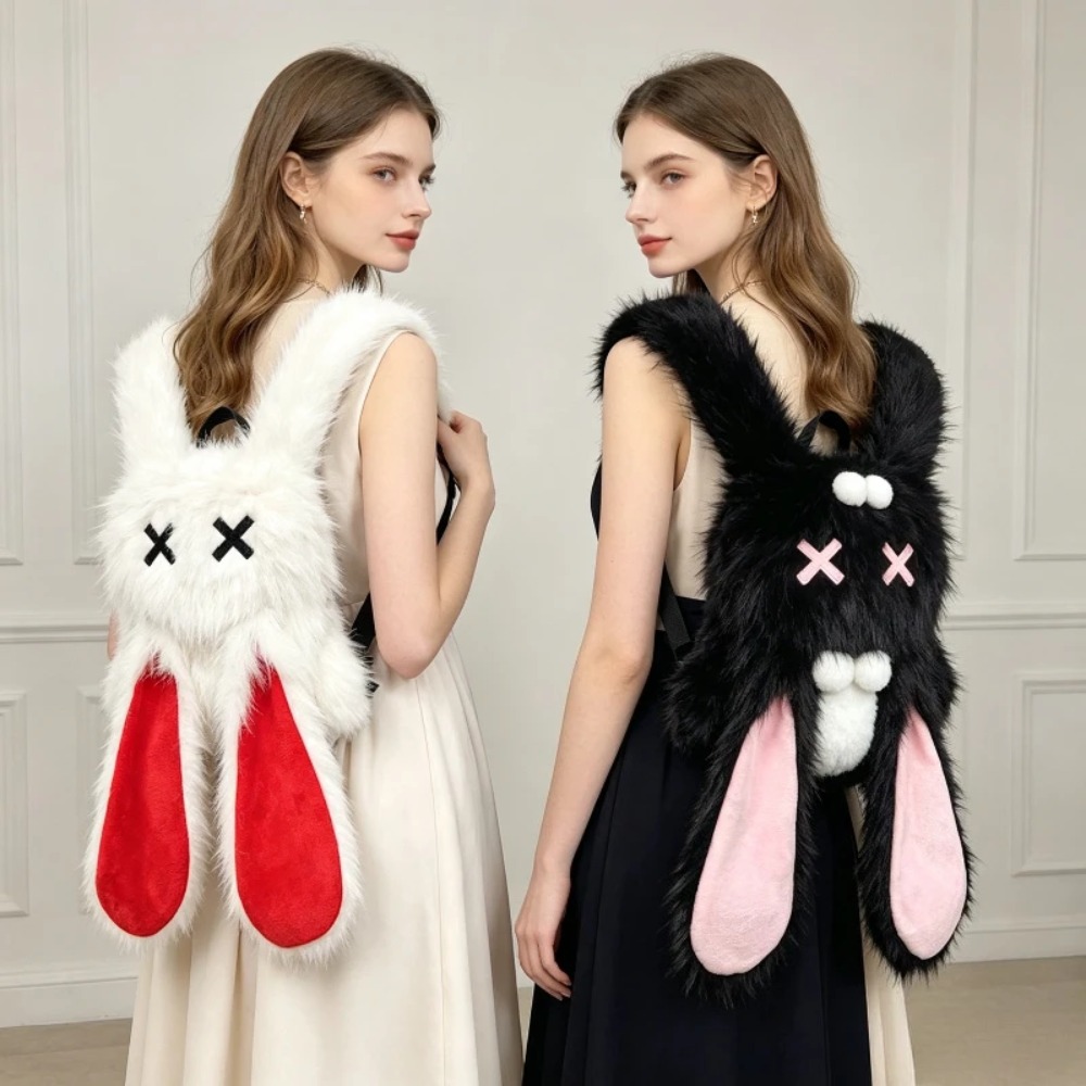 Y2K Punk Pluche Konijnenrugzak - Women X Bags recensie en prijs