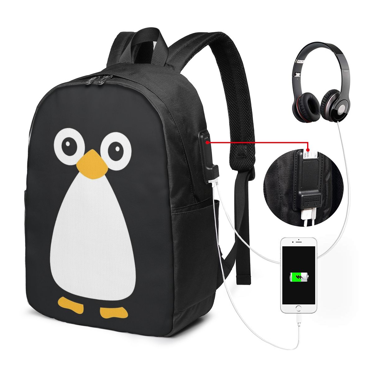 Leuke Vector Penguin-rugzak Re - Women Bags For College recensie en prijs