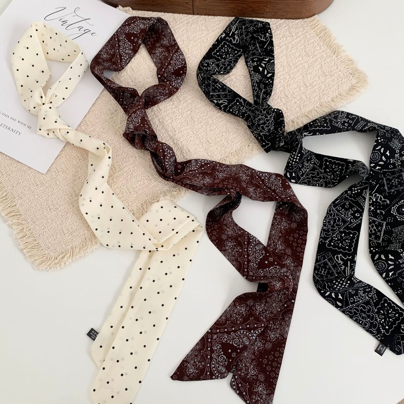 Lange polkadot skinny sjaal vo - Women'S Retro Bags recensie en prijs
