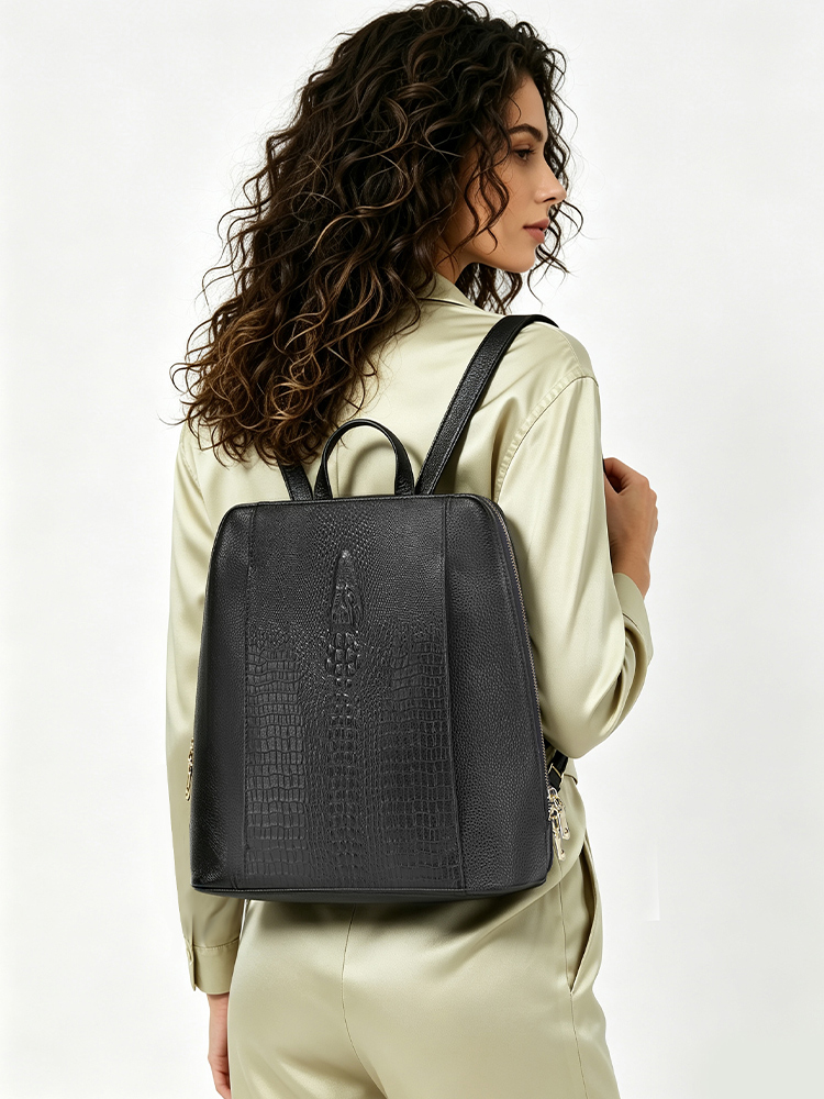 Zency Damesrugzak van krokodil - Women Bags With Laptop Compartment recensie en prijs